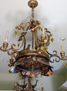 Chandelier with birds_Elrod_8-12-14